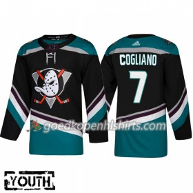 Anaheim Ducks Andrew Cogliano 7 Adidas 2018-2019 Alternate Authentic Shirt - Kinderen